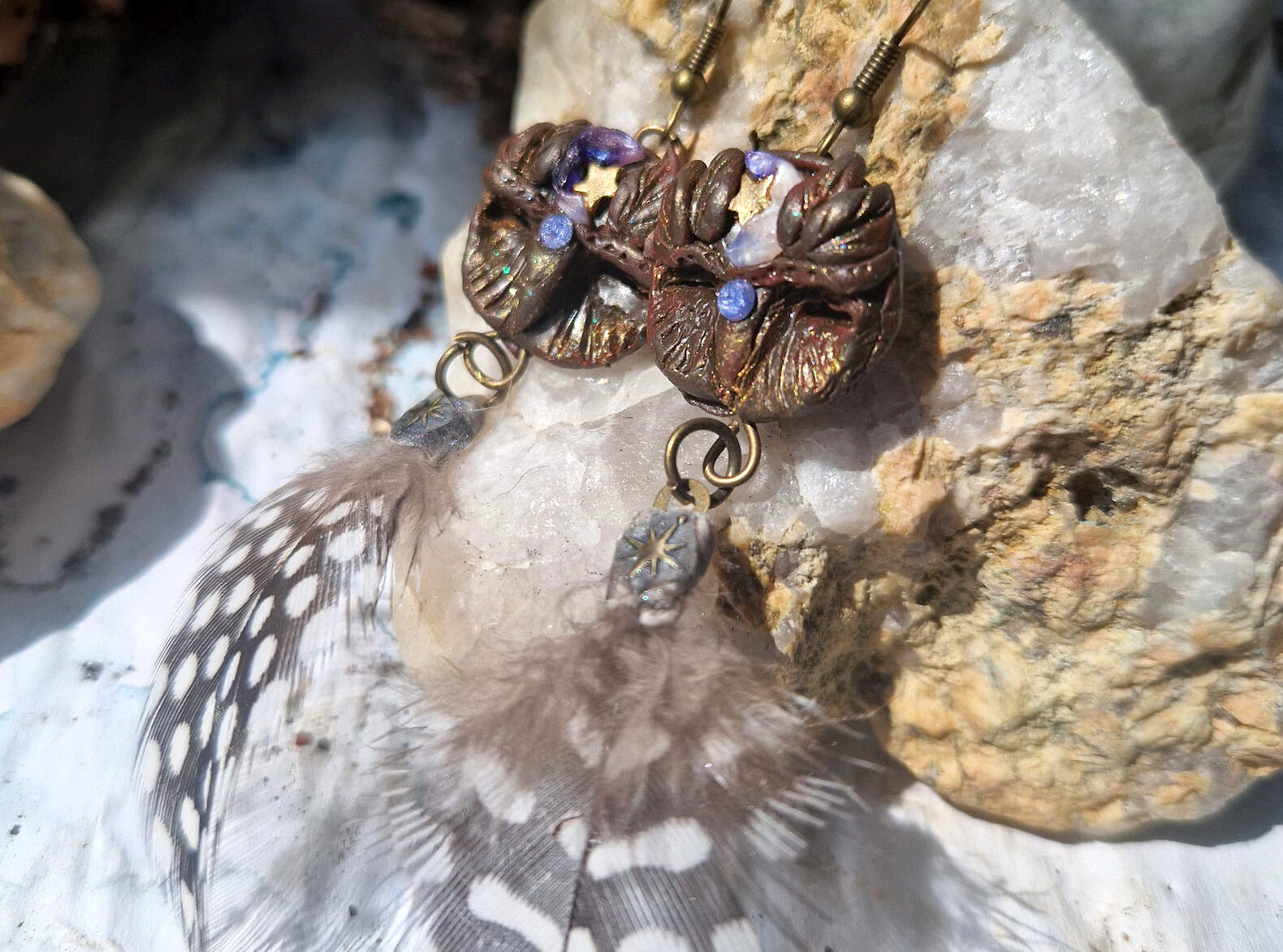 earring plumes